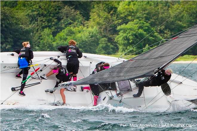 Day 1 - ISAF Women's Match Racing World Championship 2015 © Mick Anderson / Sailingpix.dk http://sailingpix.photoshelter.com/